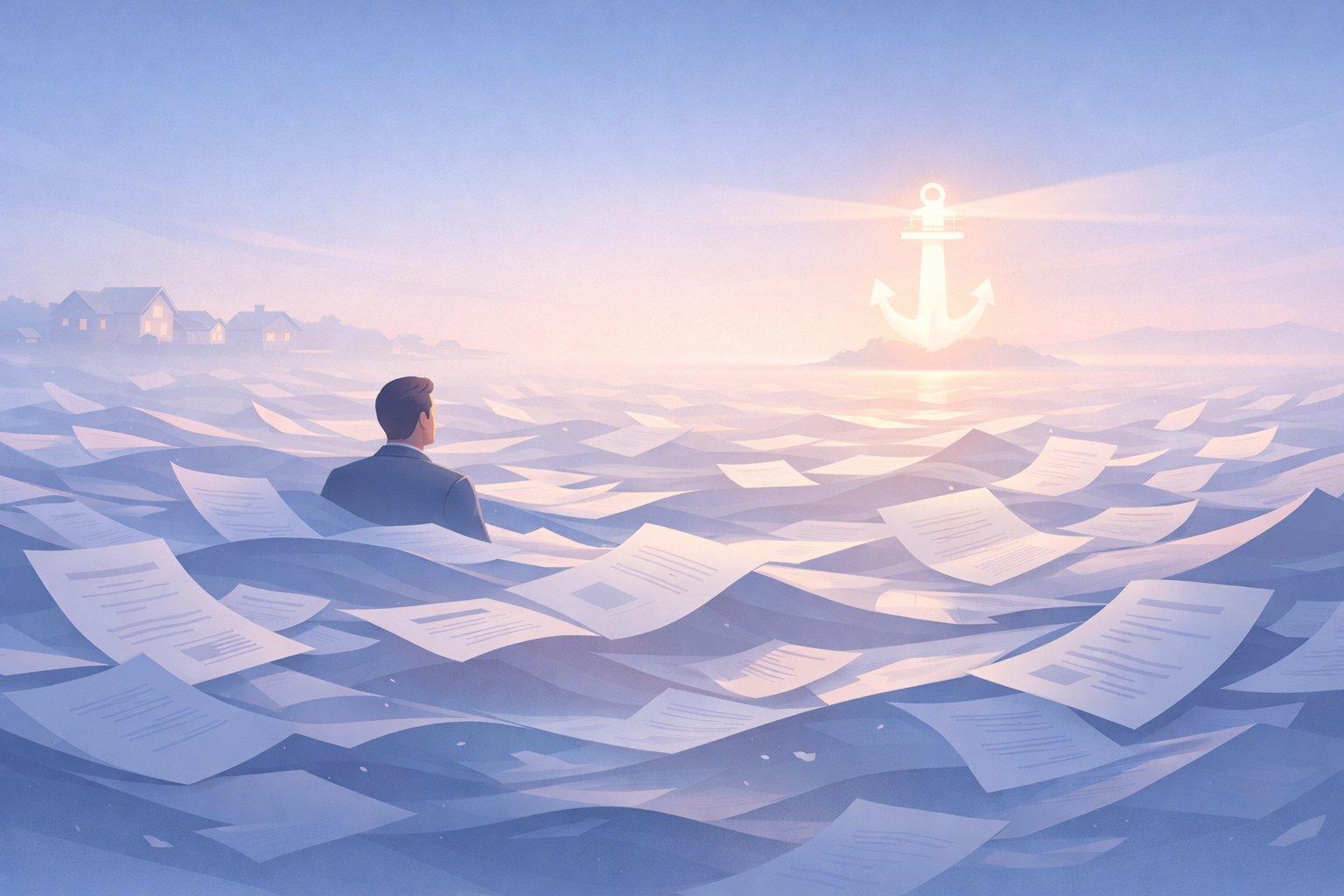 Anchored